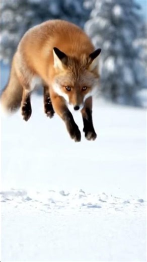 The Fox Who Plays Hide and Seek with its Food