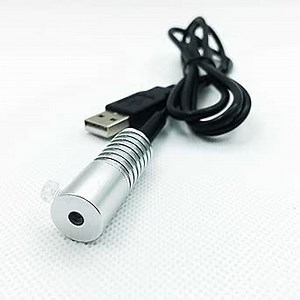 Side Glow Fiber Optic USB Light Source Illuminator Fiber lamp Light Source Guide Fiber LED Light Source 5V Fiber Small Light Source(Automatic Color Change, 10mm)