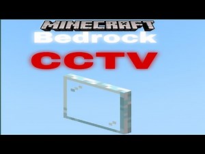 How to Make CCTV Camera in Minecraft Bedrock | Working Commands