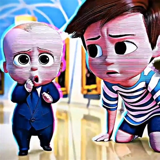 Boss Baby & Tim in Baby Corp 🔥 | Headlights feat.KIDDO(Slowed) | #shorts #edit #cartoonclip