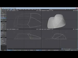 LightWave 3D - Моделирование, работа с полигонами