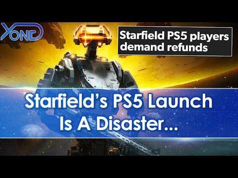 Bethesda Face Mass Backlash, Starfield On PS5 Plagued By Crashes, Performance Issues, Bugs, Glitches