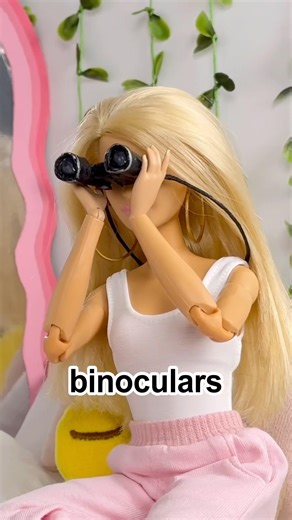 Barbie Needed Binoculars to Read This Clock…
