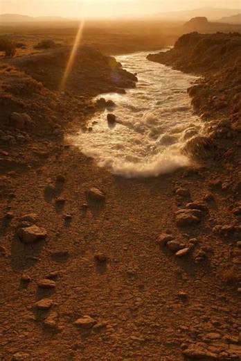 The next morning, there it was—water flowing from the direction of Edom!