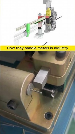 How Wire Straightening Works: Smooth Metal Feed 🤯🔥 #shorts.