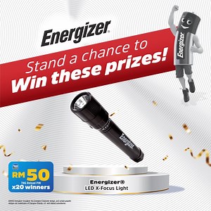 [🔎FIND THE LIGHTS🔎] Mr. E needs your help to look for his missing flashlights! Help him find all of them and stand a chance to win Energizer® LED X-Focus Light and a RM50 Touch N’ Go Reload Pin! Be one of the few lucky winners to count correctly in the comment box below now. T&C Link: https://bit.ly/FindTheLights *Terms & Conditions apply P/s: You can also find Mr. E in action at a mall near you! Check out our Pinned Post on the page to find the details. #energizermy #energizerlights | Energiz