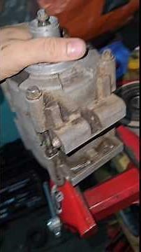 Replacing the air conditioning compressor bearing... #ac #compressor #workshop #automotive