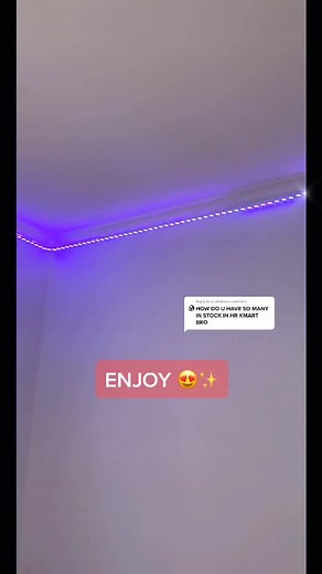 How to hang LED strip lights without damaging your wall #Kmart #kmarthacks #kmartsecrets #minitutorial #diy #tutorial #bedroom #ledlights @stickndick