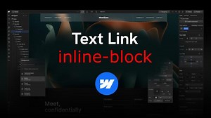 Webflow Text Link Issue Fix Without Starting a New Paragraph | Nikoleta Angelova