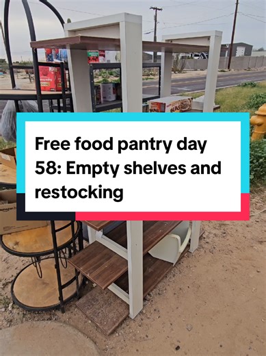 Free Food Pantry Day 58: Community Restocking Efforts
