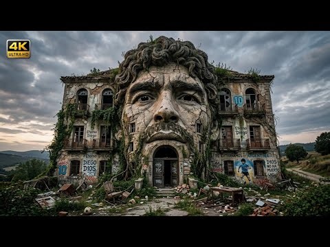 Transforming an Abandoned Maradona Face-Shaped House Into a Legendary Ultra-Luxury Mansion