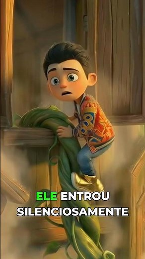 Jack and the Beanstalk | 3D Fairy Tale | Cartoon with #shorts