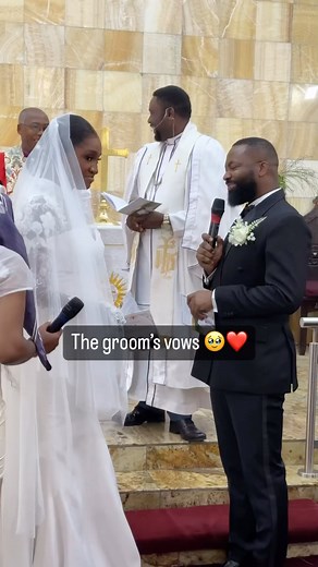 3.9K views · 35 reactions | The grooms vows is every ladies dream....