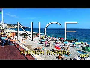 NICE 🌍 FRANCE 🇫🇷 | French Riviera Côte d'Azur 🌴 Mediterranean atmosphere WALKING TOUR 4K 60fps