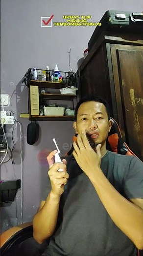 Semprotan Untuk Pembersih Hidung Tersumbat / Sinus