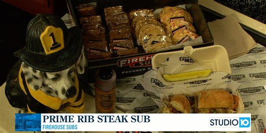 Prime Rib Steak Sub with Firehouse Subs