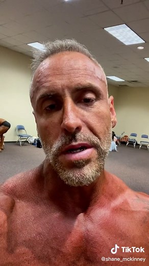 NPC backstage, pumping up at Texas Legends (Fort Worth). #bodybuilding #mensclassicphysique (open, 35 and 40 ) #npc #ifbb #fitover40 #motivation #fyp #foryou