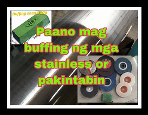Mga proseso sa pag buffing ng mga stainless para kumintab😊 The fastest ways polish stainless #paano i buffing ang stainless #paanomagbuffing #tuturialbuffing | 5E welding shop