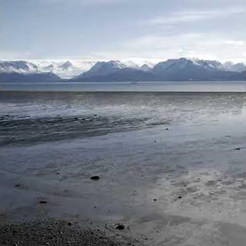 Time-lapse of the tide in Alaska