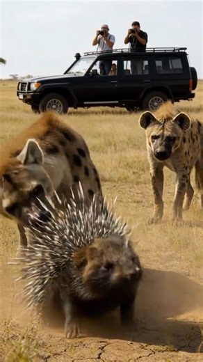 Will the lion catch its prey?Rare Grassland Predation