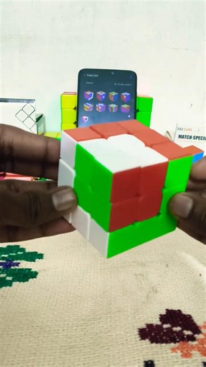 Rubik’s Cube Pattern by AI Technology 🚀