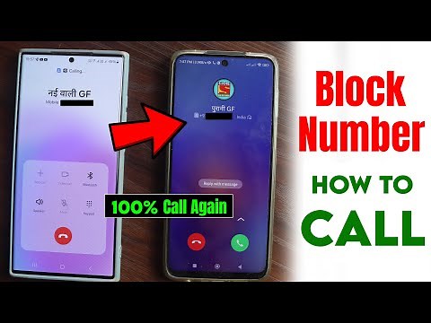 How to Call Someone Who Blocked You, if Someone Blocked My Number How Can I Call Them 2024