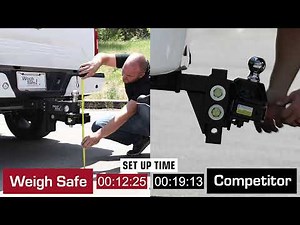 Weigh Safe True Tow Weight Distribution Hitch vs. Competitor