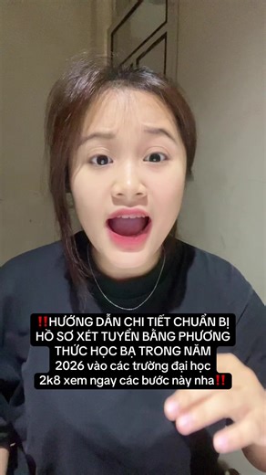 Chuẩn bị hồ sơ học bạ xét tuyển đại học 2k8