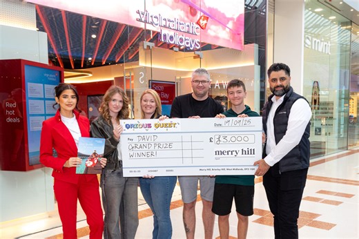 Merry Hill announces winner of QRious Quest – the UK’s biggest ever QR code treasure hunt