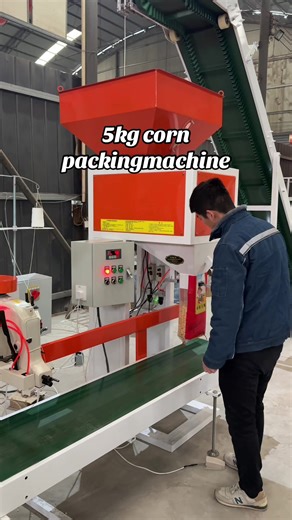 Need speed?need precision?this Double-Hopper Corn packing Machine gets it done High efficiency,zero hassle#packing #packingmachinemanufacturer #scale #bagging #grainpackingmachine