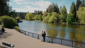 7.7K views · 85 reactions | What’s a fun way to spend a day in Bend? Start with coffee by the river at Looney Bean ☕️ Take a lap around Mirror Pond (Drake Park’s lookin' real good this time of year) Pop into Scout & Pine, Lark Mountain Modern, and Evergreen downtown Cruise over to the Old Mill District for stops at Vanilla + Tumalo Art Co. Then end strong: tiki drinks + snacks at Rapa Nui  | Visit Bend Oregon | Facebook