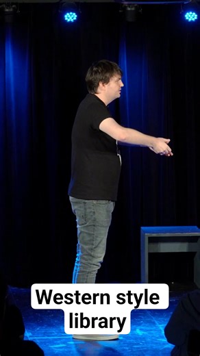 A western library ft Rob Norman #comedy #improvcomedy #improv #shorts #reels #western
