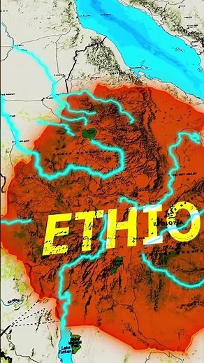 Ethiopia's Fascinating Geography #shorts #Africa