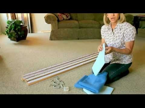 Attaching the Quilt to the Frame-Part 1 of 3