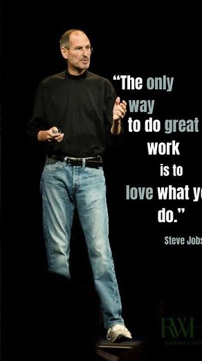 Steve Jobs | Iconic Quote on Innovation and Following Your Passion #quotes #motivation #selfbelieve