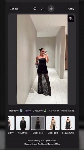 AI Outfit Try On LIFE HACK #picsart #ai #tutorial