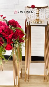 11K views · 12 reactions | Watch us assemble our Gold Plinths Square Display Stand! ✨ Perfect for transforming any table setup into a beautiful and captivating masterpiece. ️ Shop our 3 pcs of Gold Plinths Square Display Stand here  https://www.cvlinens.com/products/3pcs-plinths-square-display-stand #cvlinens #centerpieceideas #eventstyling #diy #elegantdining #tablescape #tabledecor #instagramreels #reels #facebookreels #explore | CV Linens | Facebook