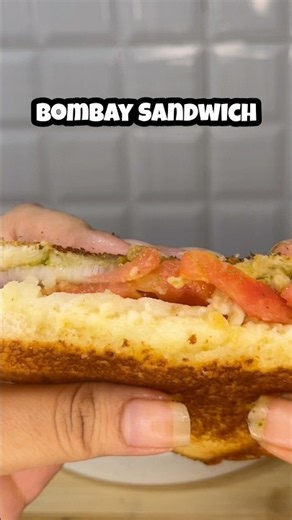 This iconic Bombay Veggie Sandwich is an absolute masterpiece of flavors🥪 #recipe