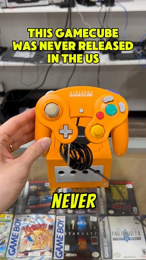 53 reactions · 3 comments | This Nintendo GameCube was exclusive to Japan and never released in the US! #nintendogamecube #gamecube #videogames #retrogaming #retrovideogamestore #videogamestore | ButtonDelight | Facebook