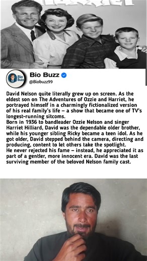 Growing Up on Screen: The Life of David Nelson #emotionalstory