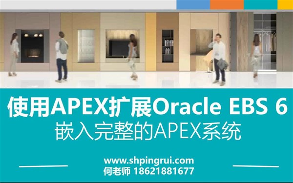 搭建Oracle EBS+APEX低代码平台6，嵌入完整的APEX系统