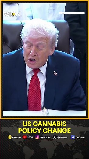 US Moves to Reclassify Marijuana in Major Policy Shift | WION SHORTS