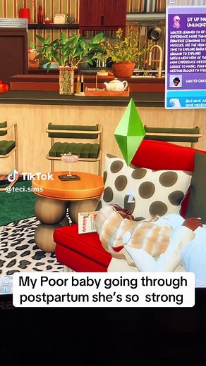 This mod Is so realistic #postpartum #simsmod #mod #recommendations