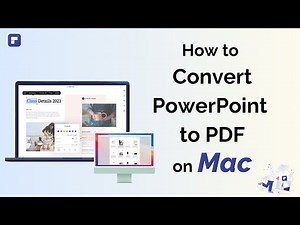 How to Convert PowerPoint to PDF on Mac | Wondershare PDFelement 8