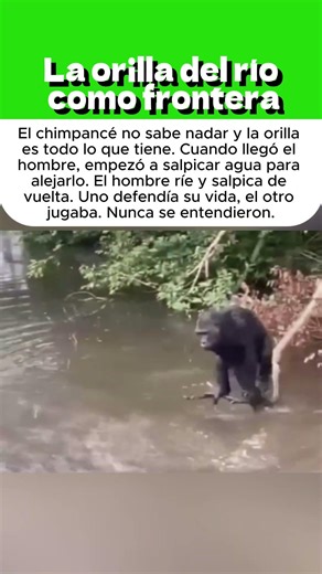 La orilla del río como frontera