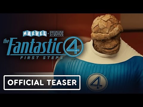 The Fantastic Four: First Steps - Official Teaser Trailer (2025) Pedro Pascal, Joseph Quinn