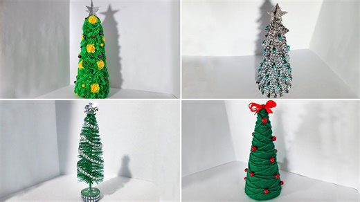 Ten Unique DIY Christmas Trees