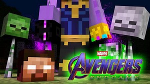 14 reactions | Monster School : AVENGERS ENDGAME Challenge - Minecraft Animation | Rusplaying | Facebook