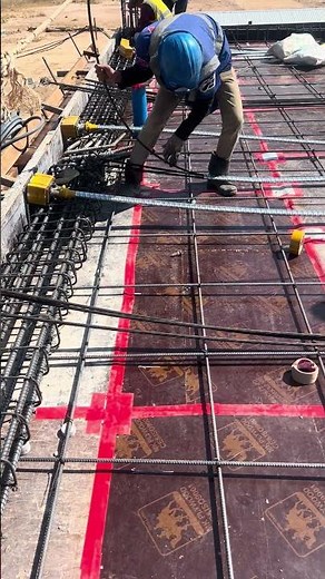 Post Tension Work #posttension #construction #building #civilengineering #concrete #machinery #rebar