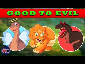 The Land Before Time Characters: Good to Evil